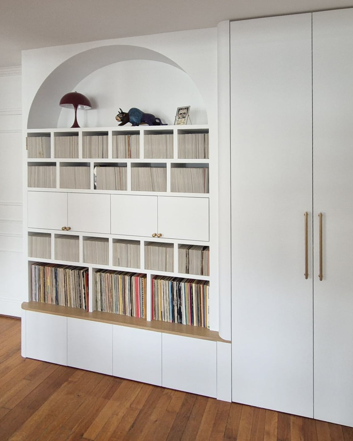 Meuble avec arche sur-mesure