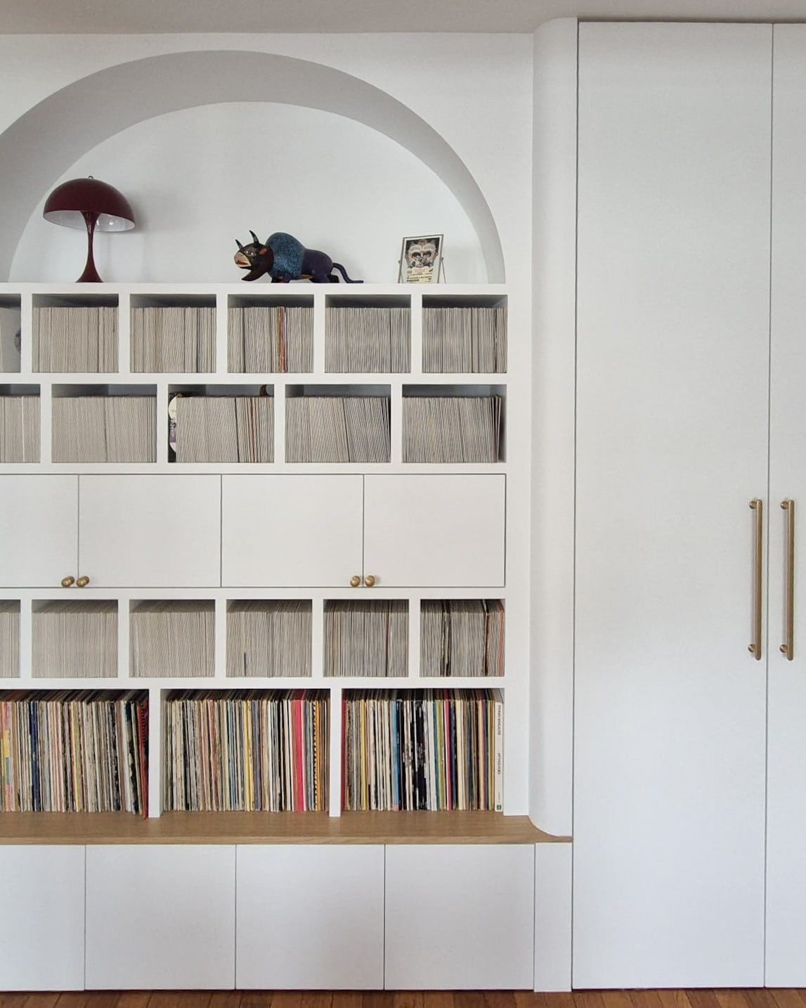 Meuble avec arche sur-mesure