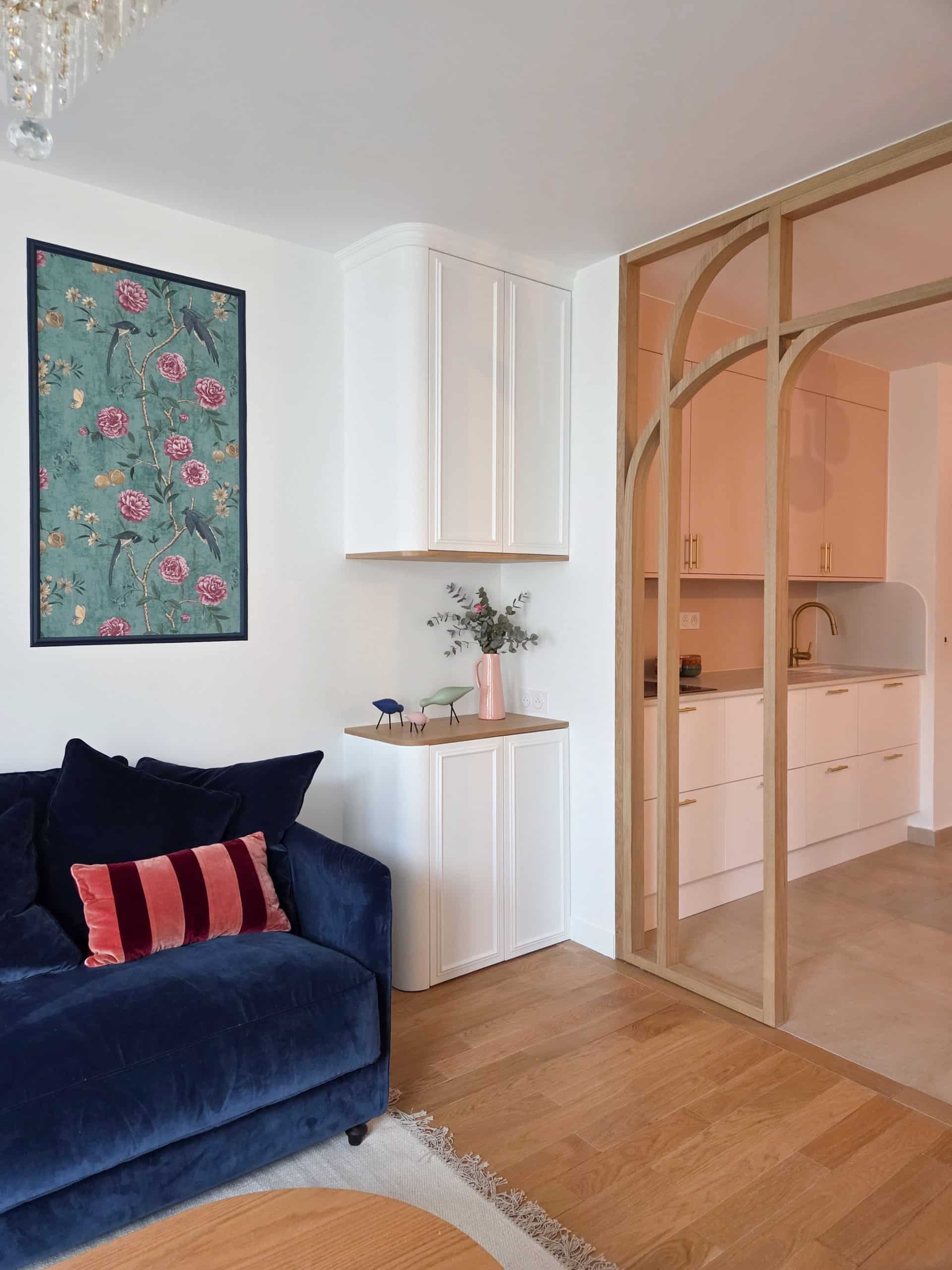 Aménagement d'un appartement acheté en VEFA à Clamart